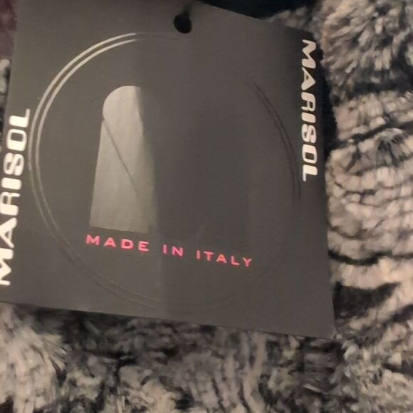 Marisol women's gray wool made in Italy wool faux fur coat size‎ s - Picture 6 of 10